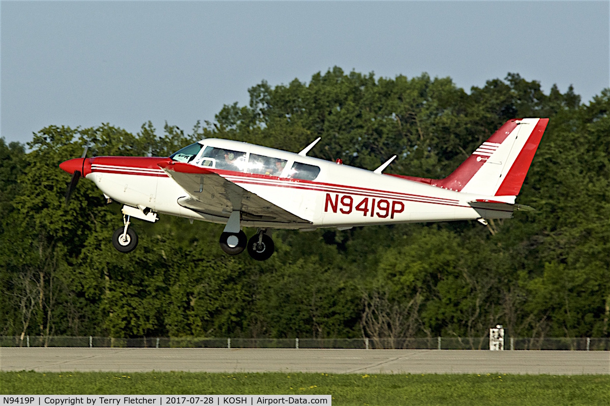 N9419P, 1969 Piper PA-24-260 Comanche C/N 24-4925, at 2017 EAA AirVenture at Oshkosh