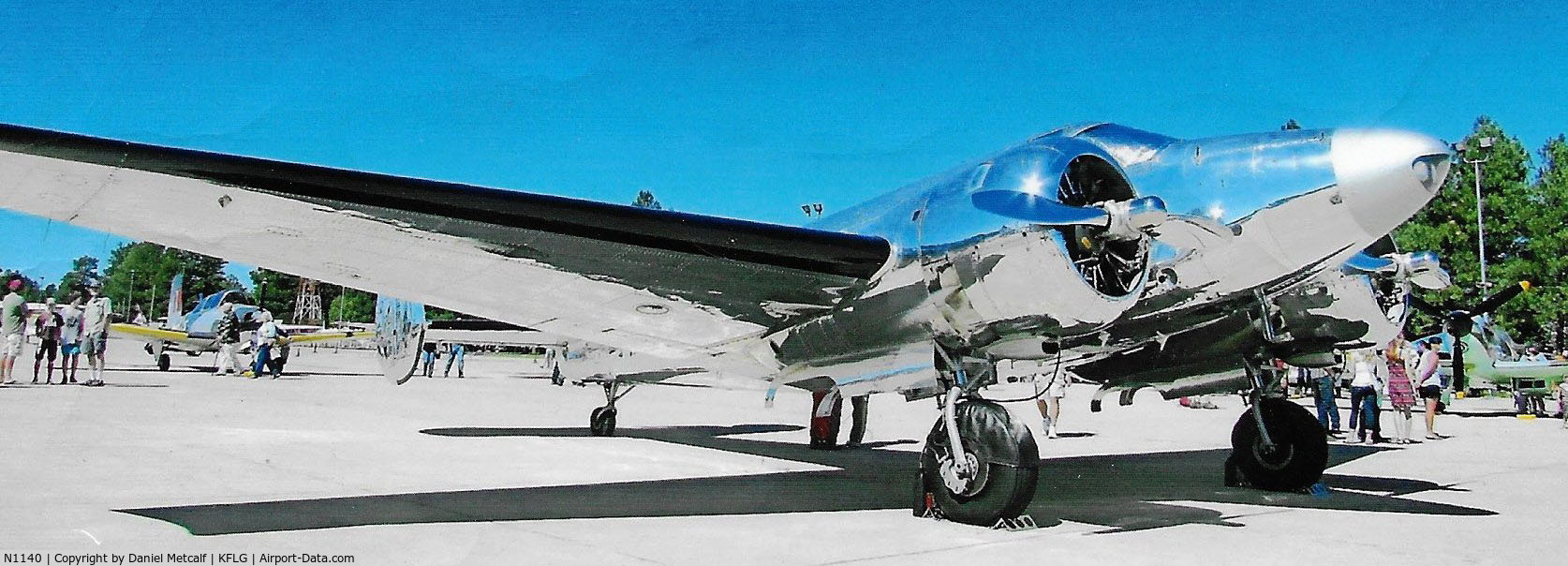 N1140, 1946 Beech D18S C/N A-129, Thunder over Flagstaff 2015