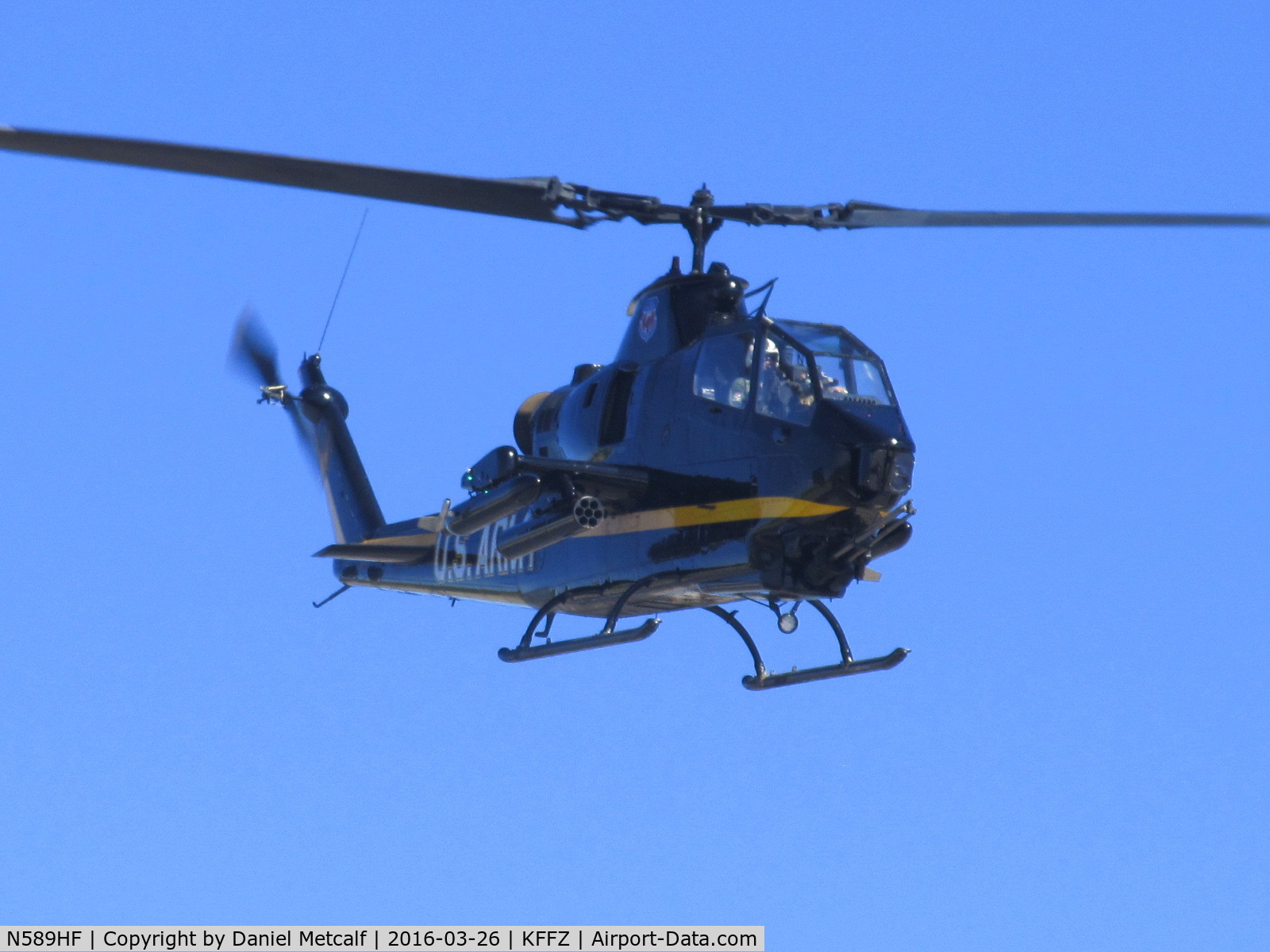 N589HF, 1967 Bell AH-1F Cobra C/N 20253, Falcon Field Open House 2016
