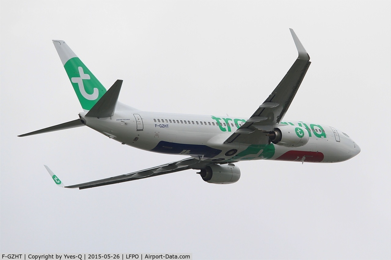 F-GZHT, 2015 Boeing 737-85R C/N 41332/5392, Boeing 737-85R, Take off rwy 08, Paris-Orly airport (LFPO-ORY)