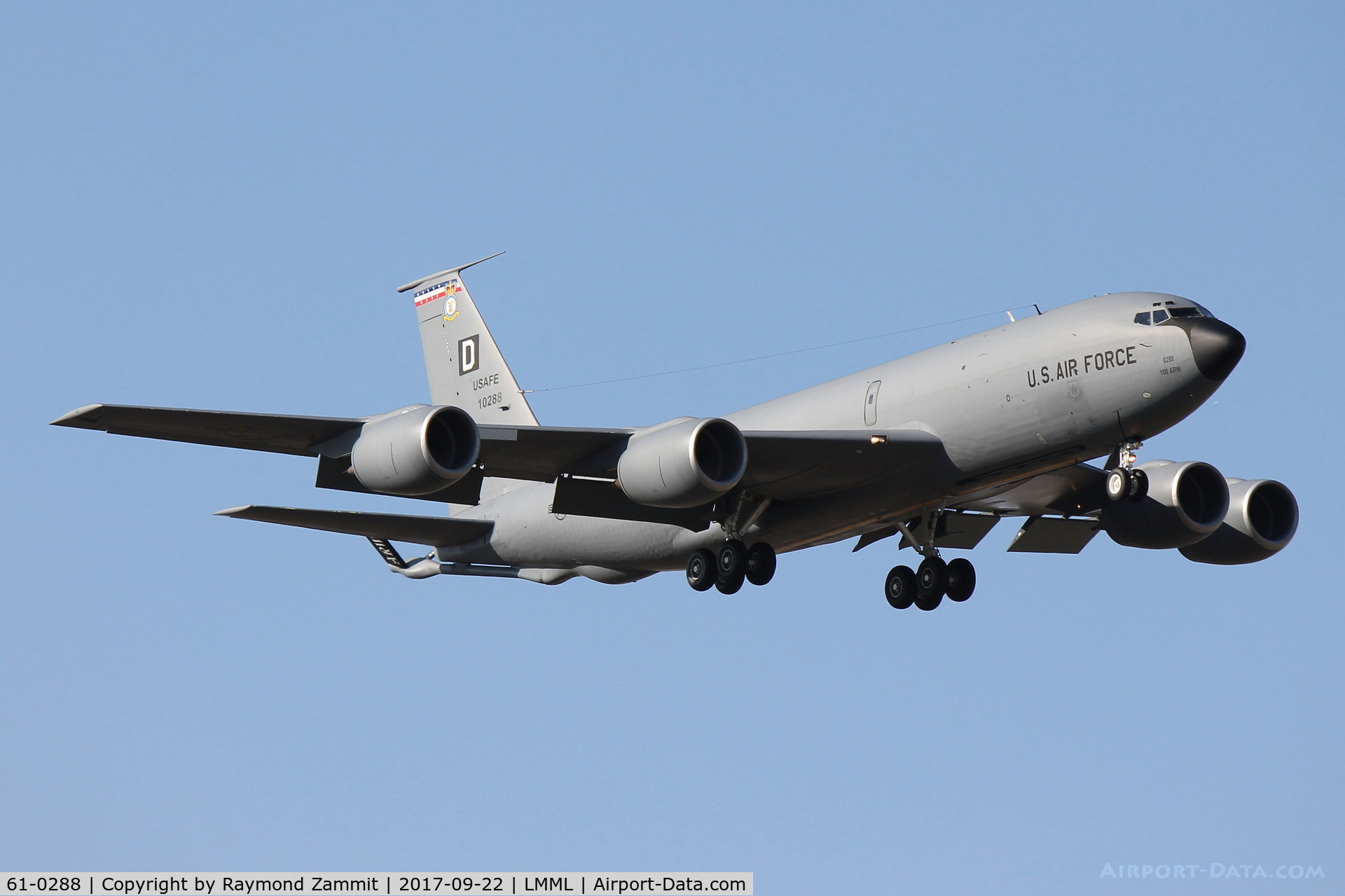 61-0288, 1961 Boeing KC-135R Stratotanker C/N 18195, Boeing KC-135R 61-0288 United States Air Force