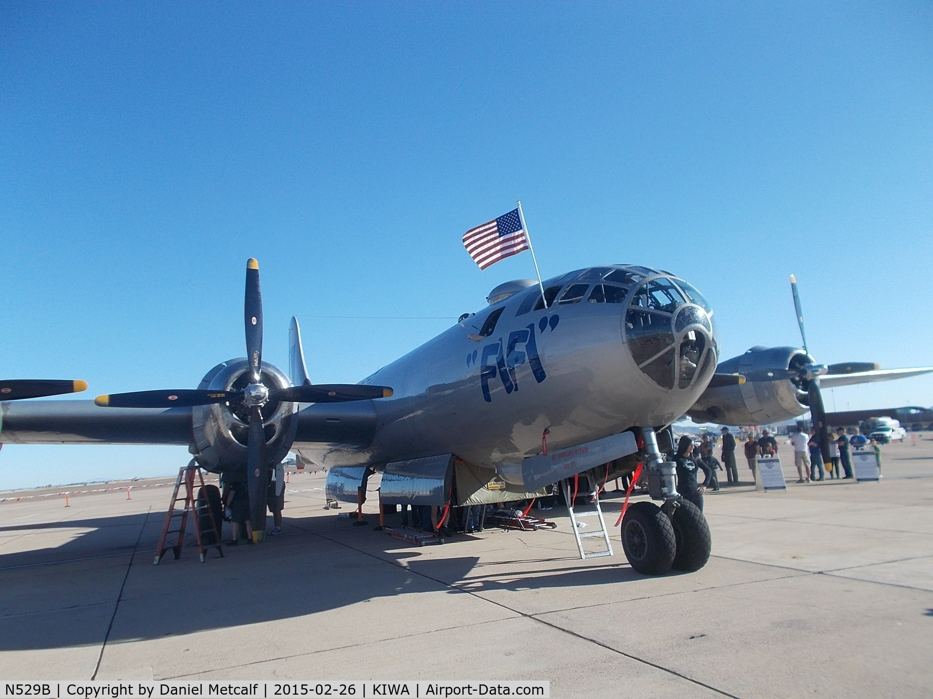N529B, 1944 Boeing B-29A-60-BN Superfortress C/N 11547, Phoenix-Mesa Gateway Airport