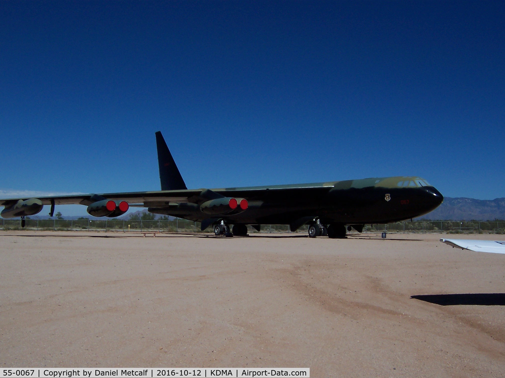 55-0067, 1955 Boeing B-52D Stratofortress C/N 464019, Pima Air & Space Museum