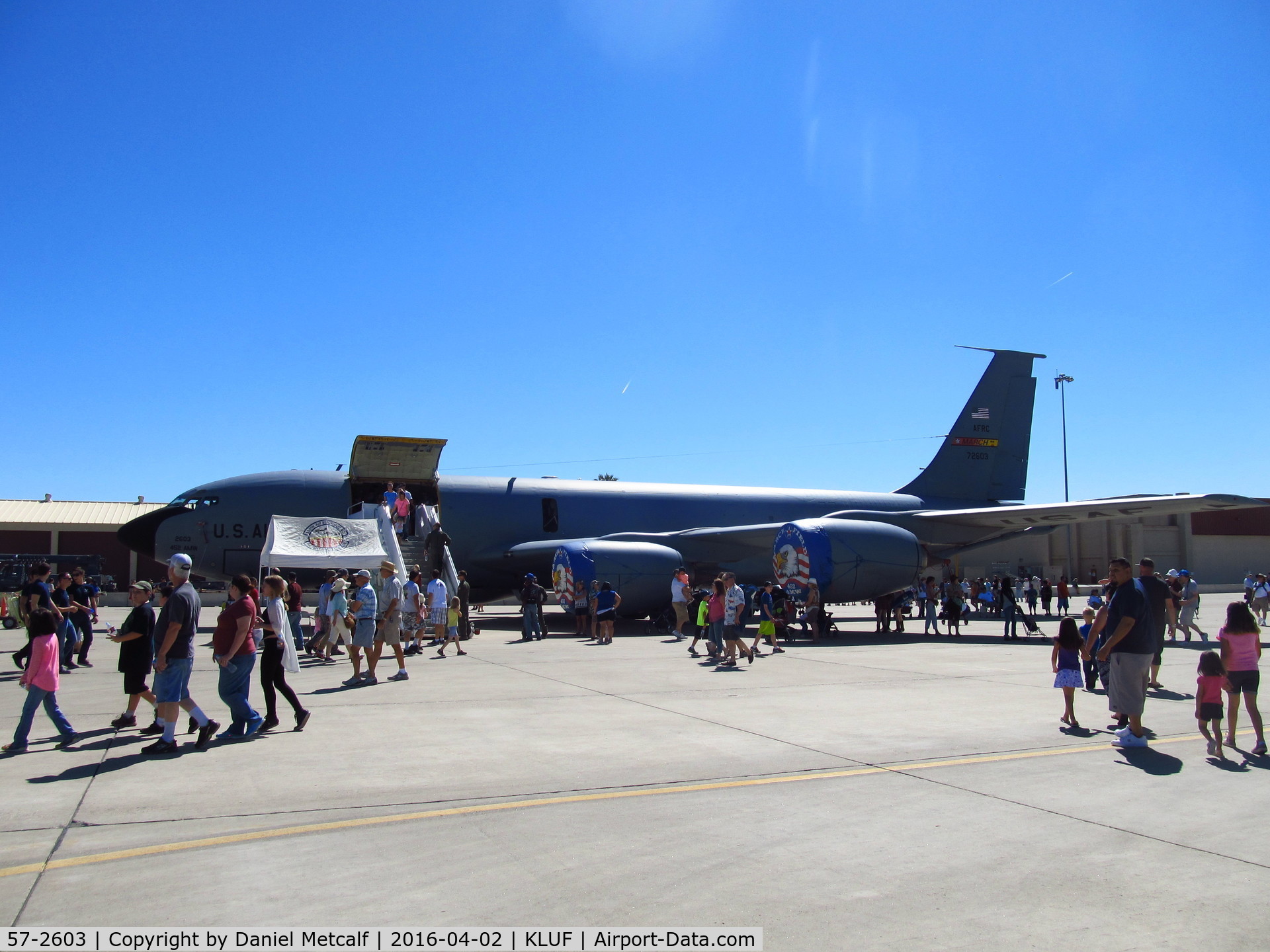 57-2603, 1957 Boeing KC-135R Stratotanker C/N 17739, Luke AFB Air Show 2016