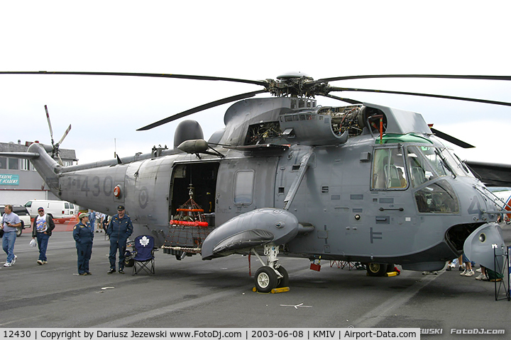 12430, 1966 Sikorsky CH-124B Sea King C/N 61-336, CAF CH-124B Sea King 12430 from 443 MHS 