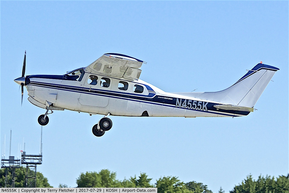 N4555K, 1979 Cessna P210N Pressurised Centurion C/N P21000217, at 2017 EAA AirVenture at Oshkosh