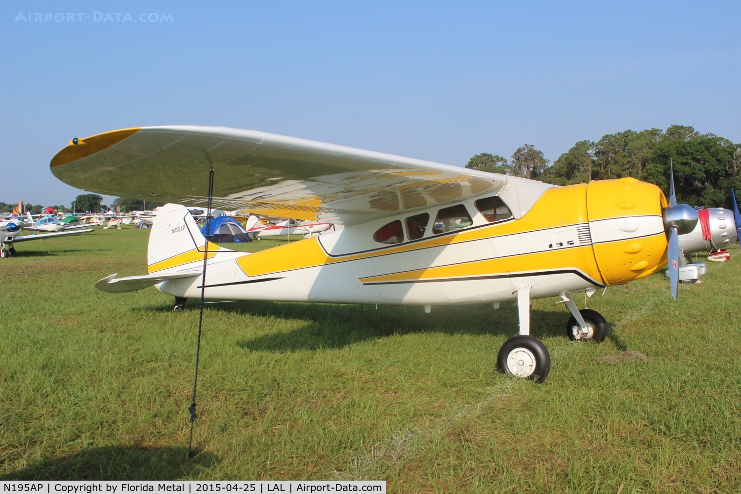 N195AP, 1951 Cessna 195A C/N 7684, Cessna 195A