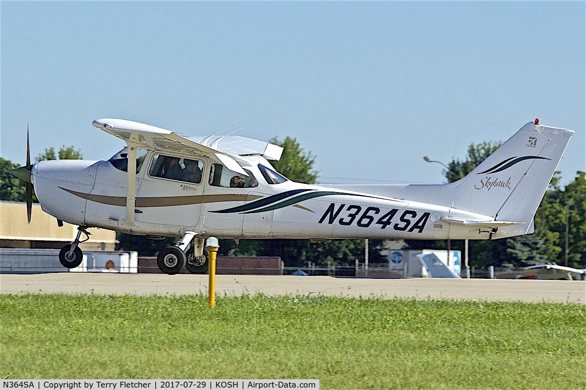 N364SA, 1999 Cessna 172R C/N 17280757, At 2017 EAA AirVenture at Oshkosh