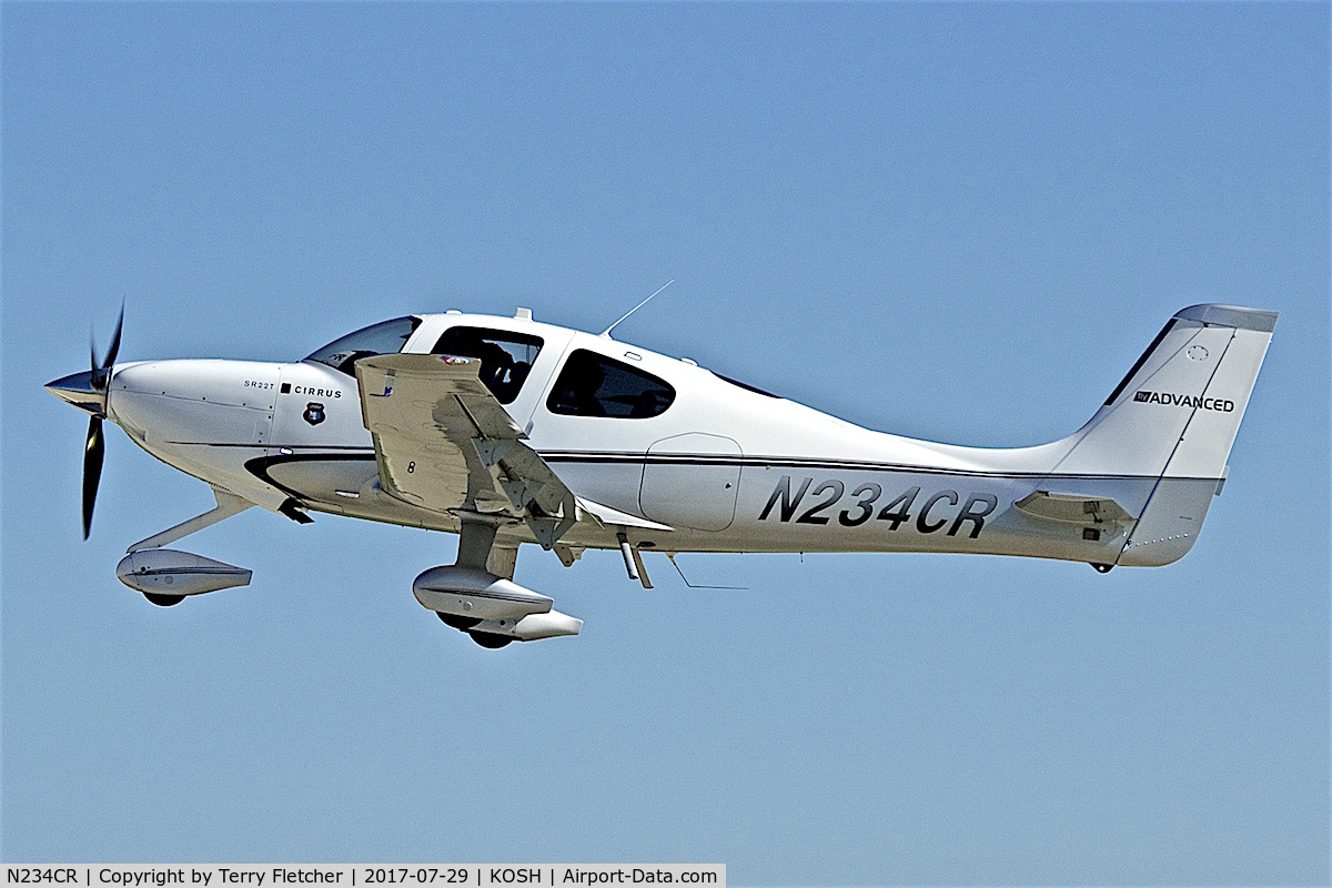 N234CR, Cirrus SR-22T G5 C/N 0016, At 2017 EAA AirVenture at Oshkosh