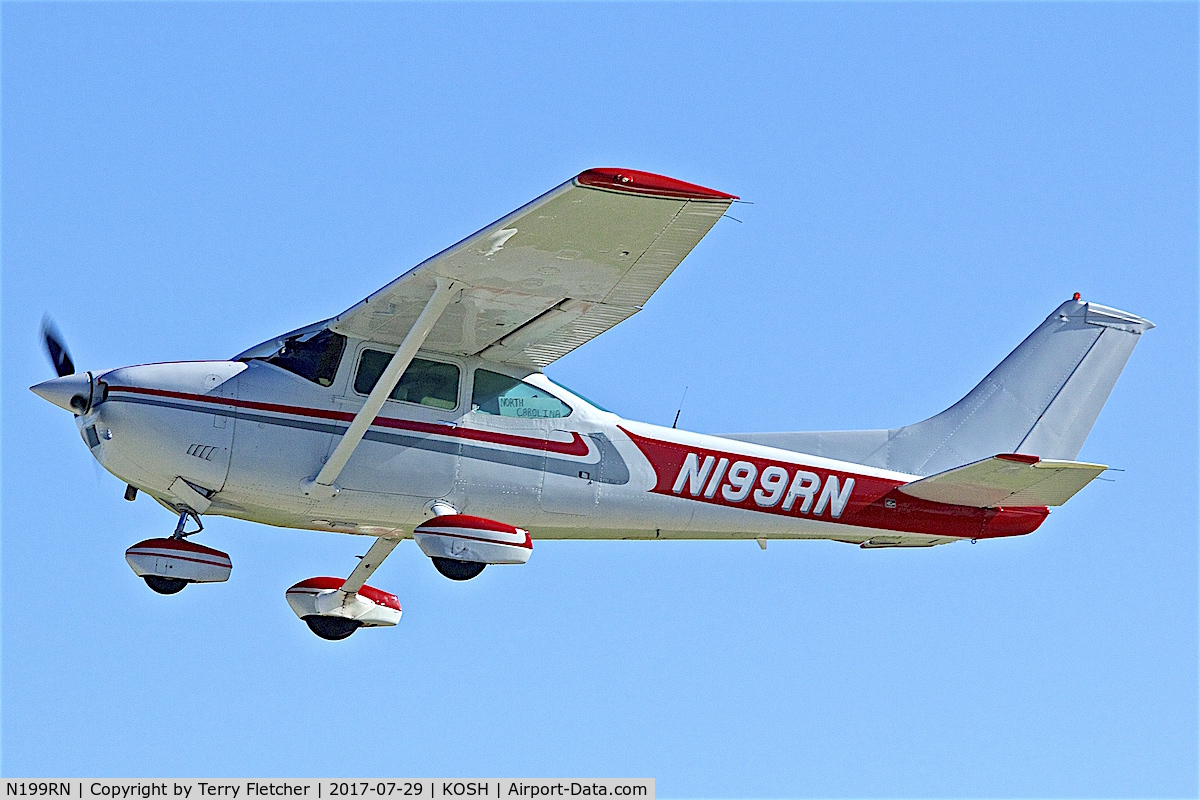 N199RN, 1977 Cessna 182Q Skylane C/N 18266079, At 2017 EAA AirVenture at Oshkosh