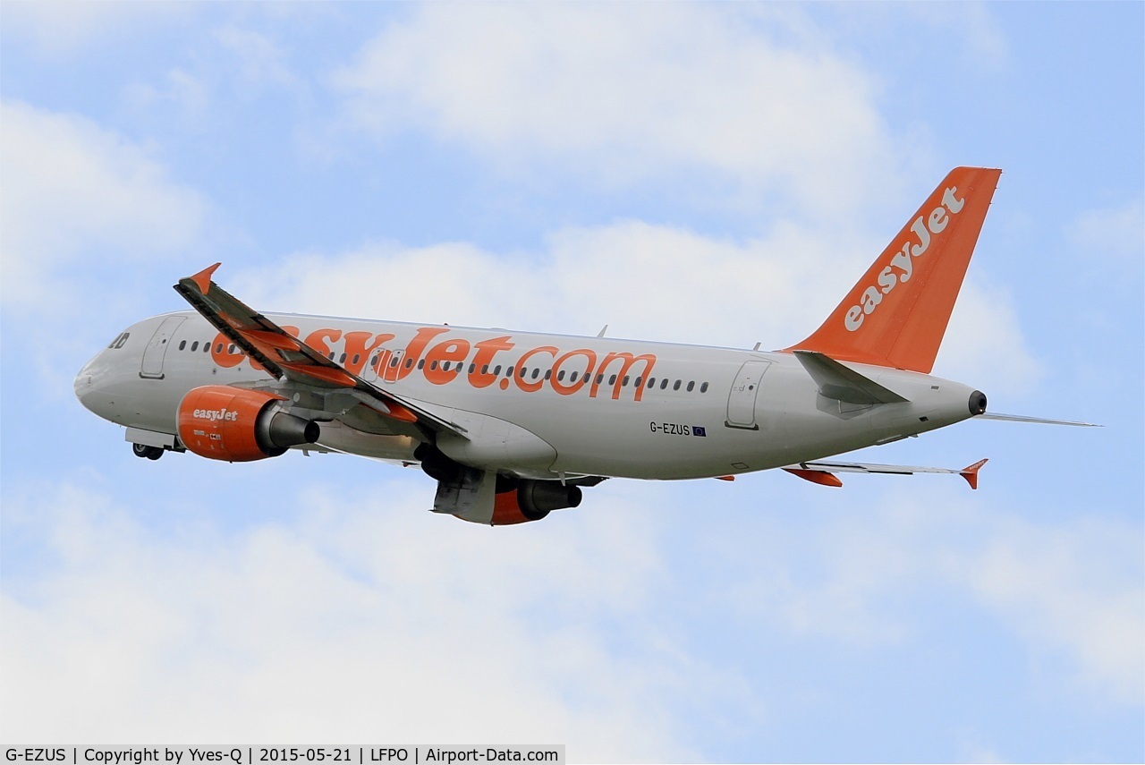 G-EZUS, 2012 Airbus A320-214 C/N 5104, Airbus A320-214, Take off rwy 24, Paris-Orly airport (LFPO-ORY)