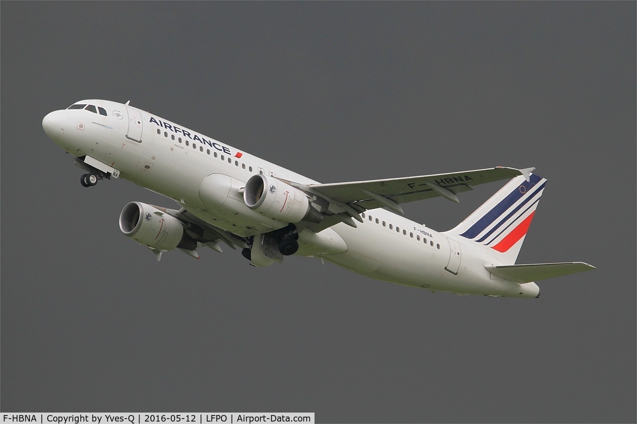 F-HBNA, 2010 Airbus A320-214 C/N 4335, Airbus A320-214, Take off rwy 24, Paris Orly Airport (LFPO-ORY)