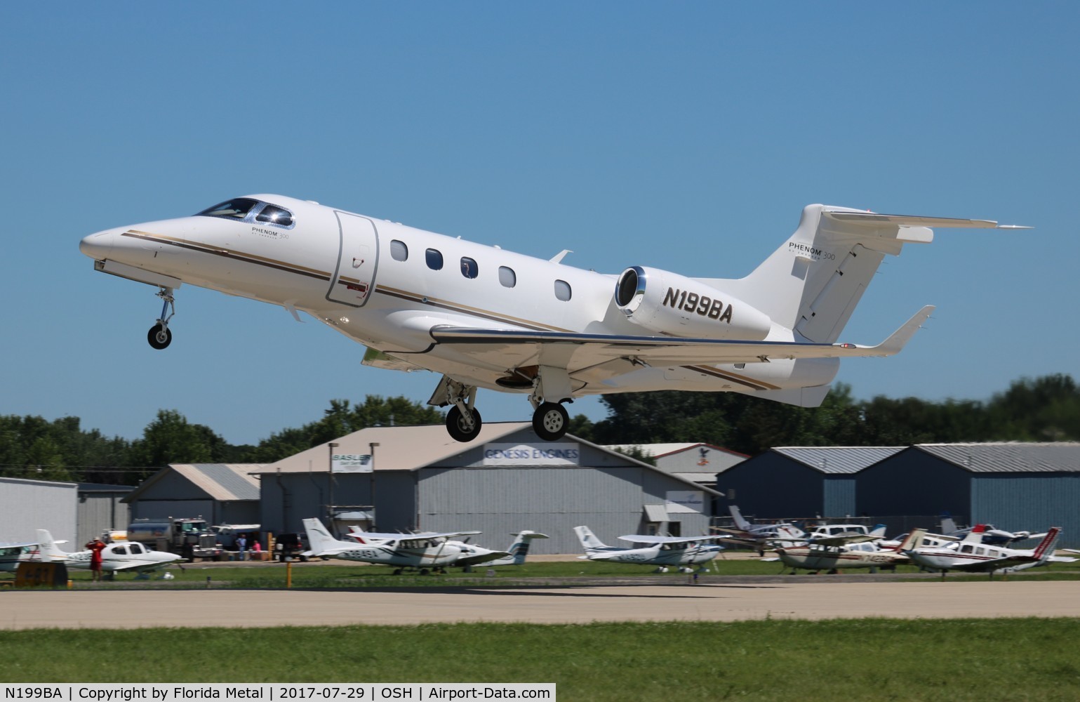 N199BA, 2015 Embraer EMB-505 Phenom 300 C/N 50500290, Phenom 300