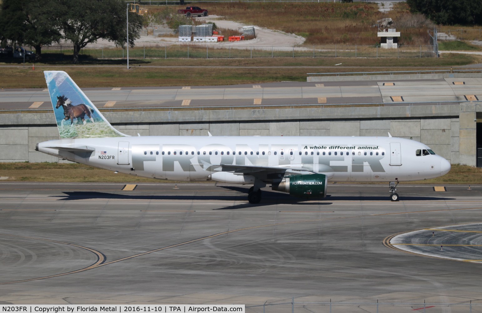 N203FR, 2002 Airbus A320-214 C/N 1806, Frontier