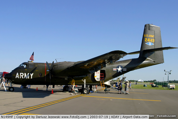 N149HF, 1962 De Havilland Canada DHC-4A Caribou C/N 85, De Havilland Canada C-7B Caribou 62-4149C/N 85, N149HF