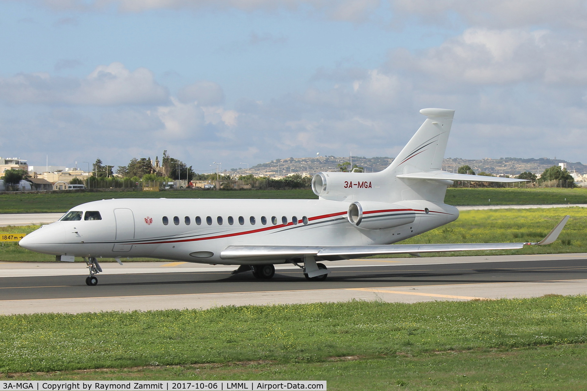 3A-MGA, 2013 Dassault Falcon 7X C/N 200, Dassault Falcon 7X 3A-MGA Government of Monaco