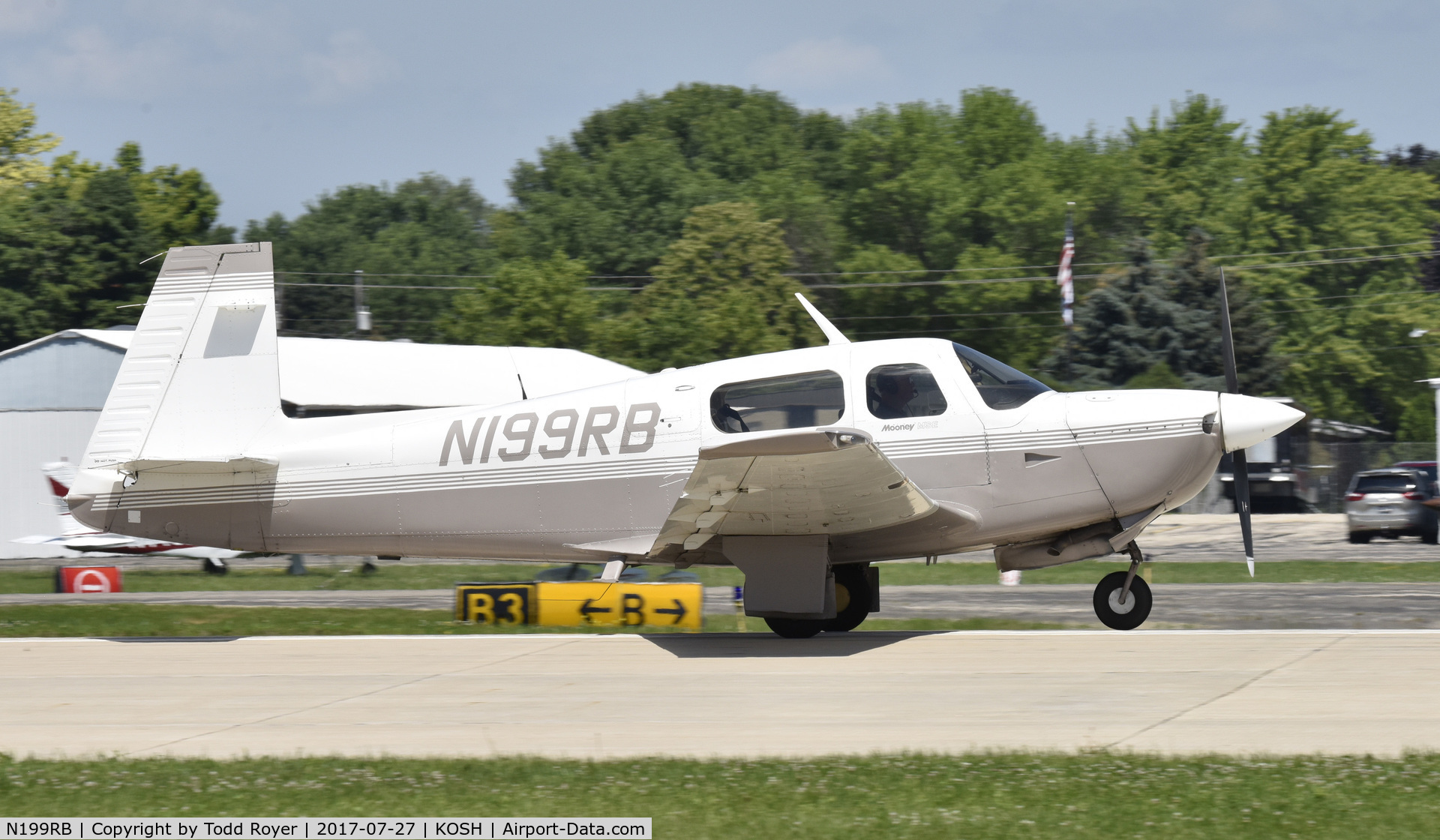 N199RB, 1991 Mooney M20J 201 C/N 24-3244, Airventure 2017