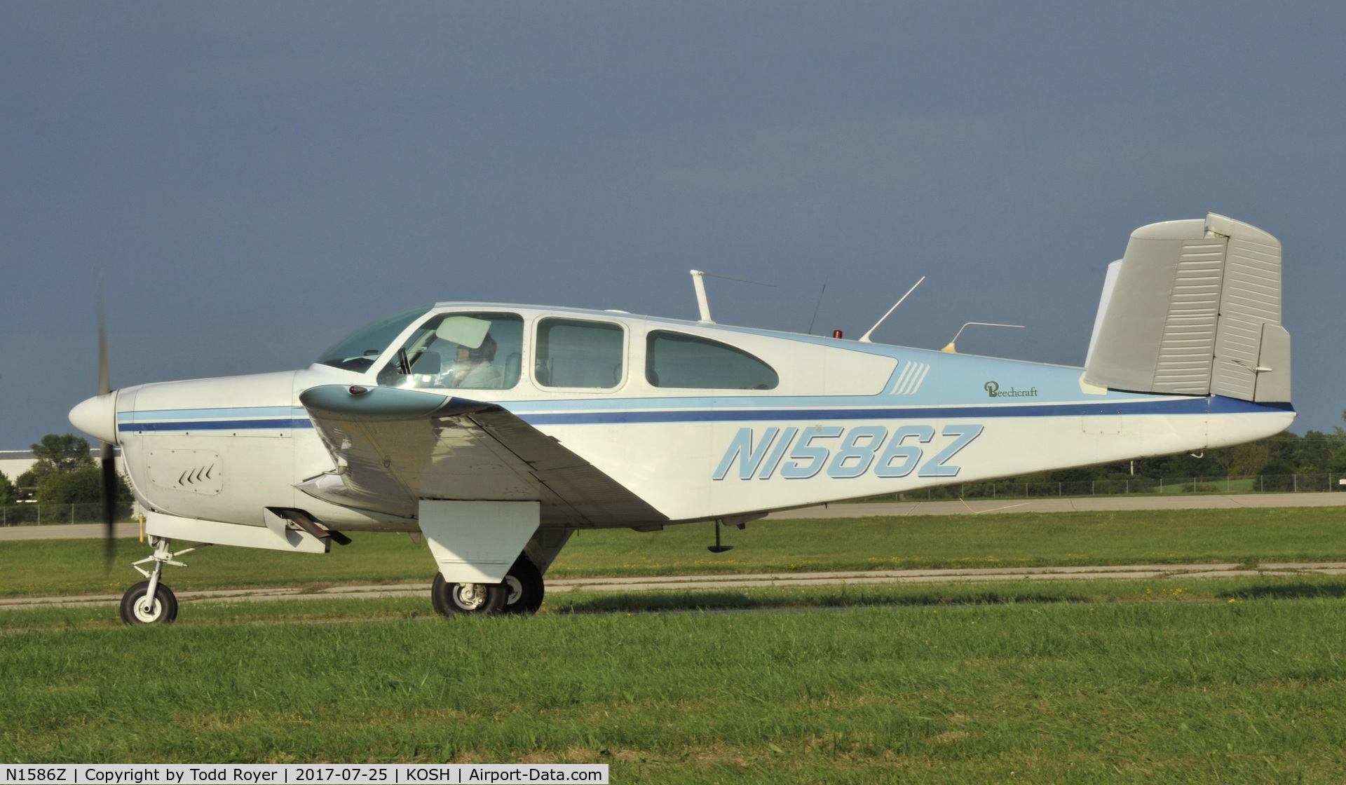 N1586Z, 1961 Beech P35 Bonanza C/N D-6882, Airventure 2017