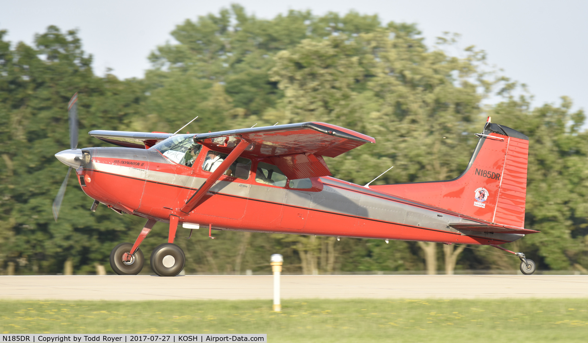 N185DR, 1977 Cessna A185F Skywagon 185 C/N 18503340, Airventure 2017