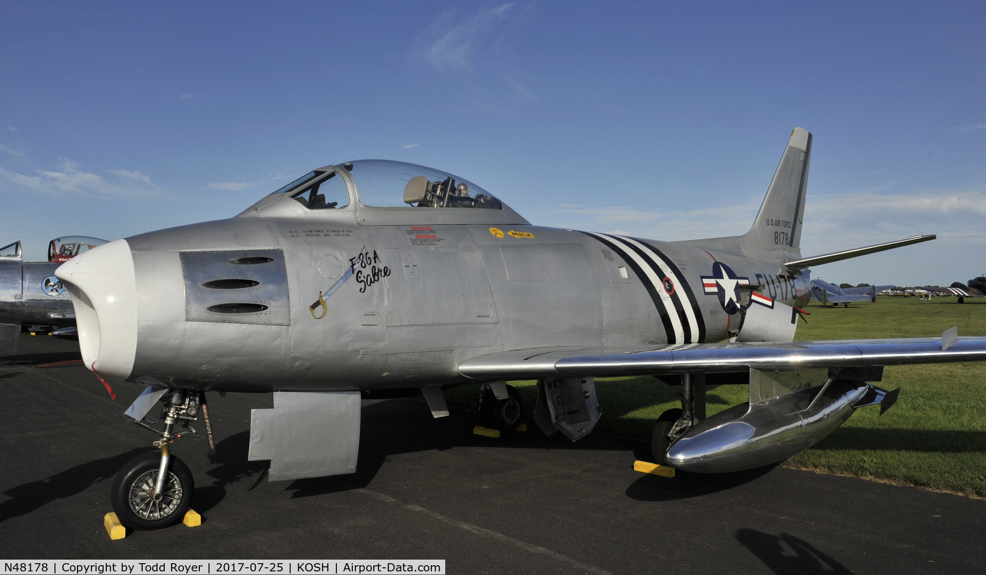 N48178, 1948 North American F-86A Sabre C/N 151-43547, Airventure 2017