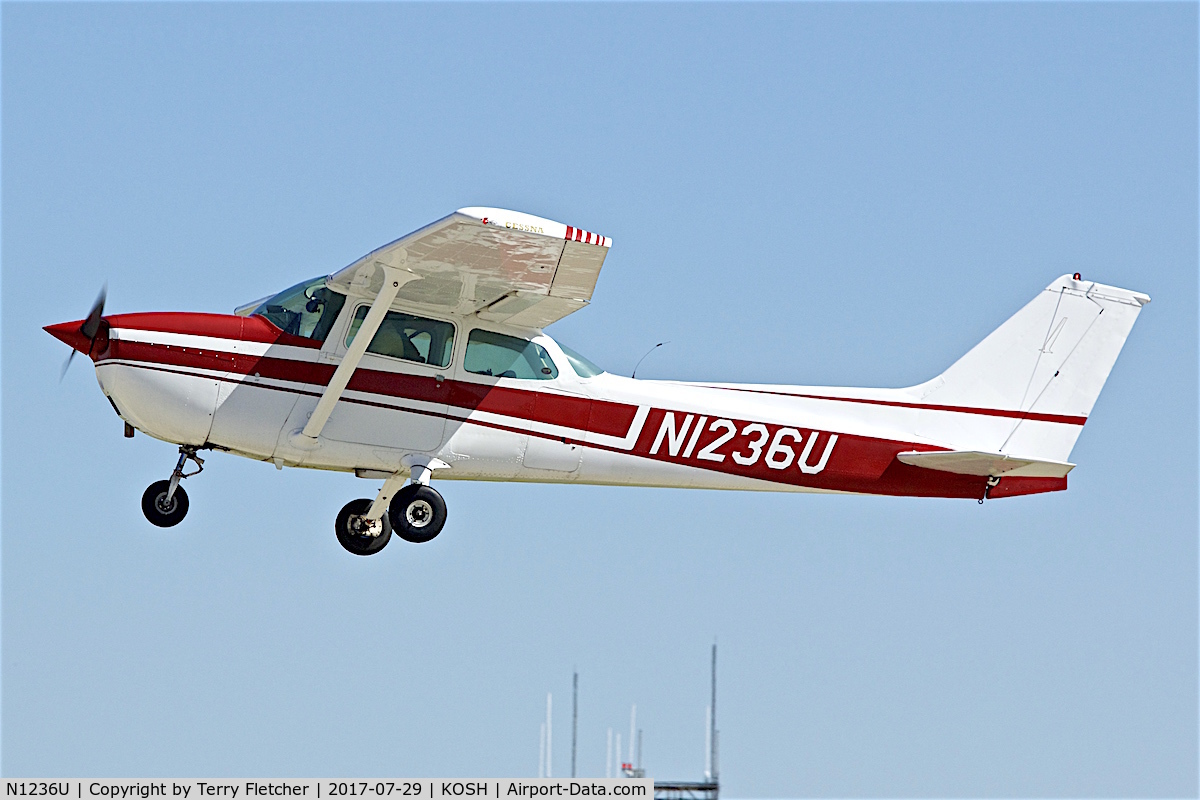 N1236U, 1976 Cessna 172M C/N 17266931, at 2017 EAA AirVenture at Oshkosh