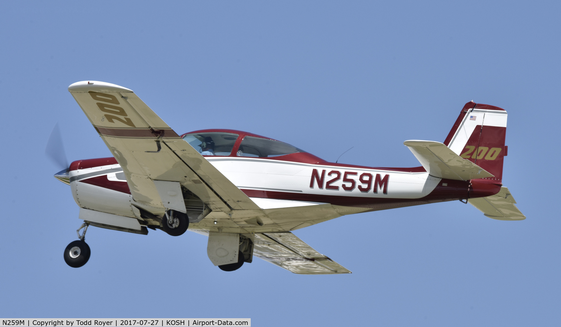 N259M, 1966 Aero Commander 200D C/N 297, Airventure 2017