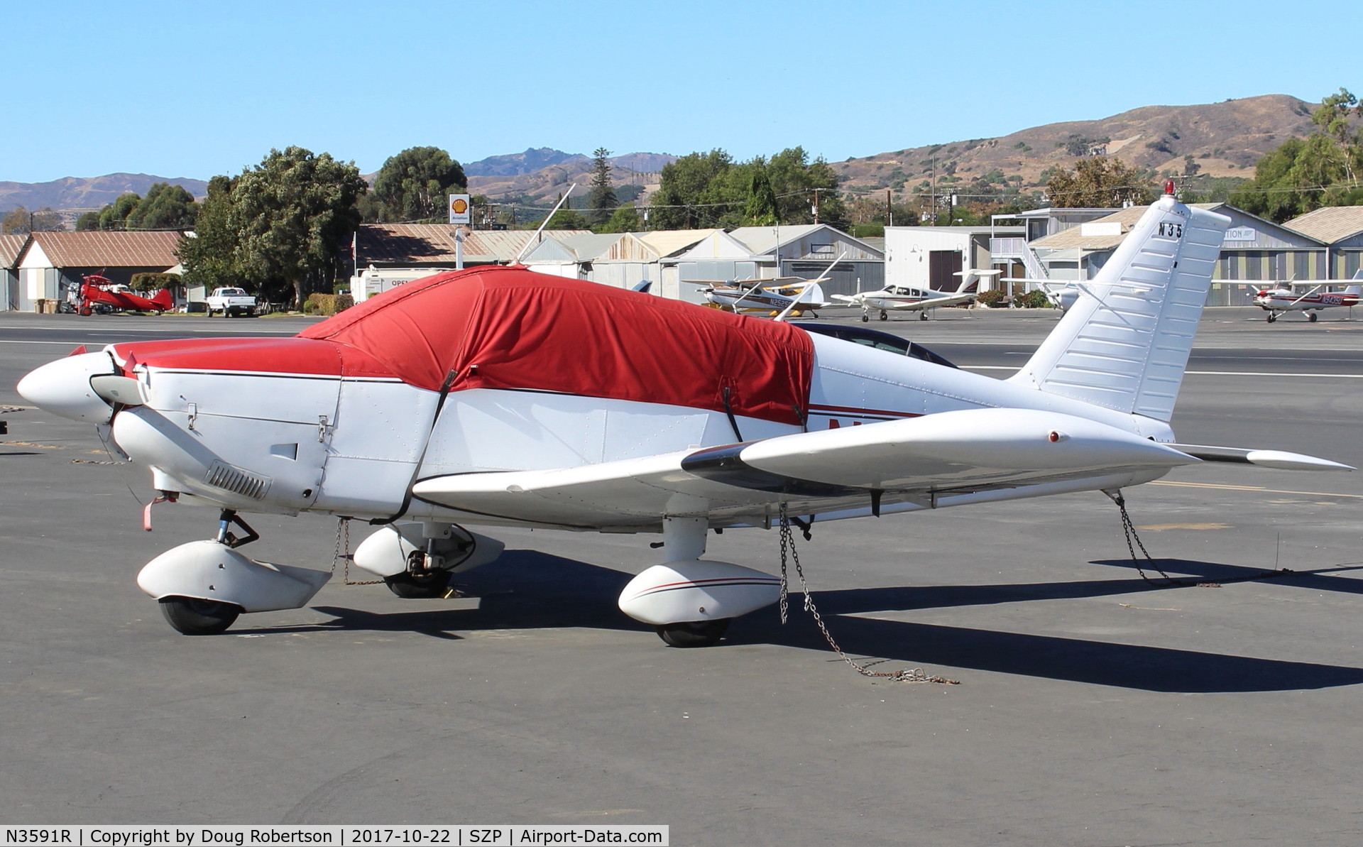 N3591R, 1970 Piper PA-28-180 Cherokee C/N 28-5704, 1970 Piper PA-28-180 CHEROKEE, Lycoming O&VO-360 180 Hp