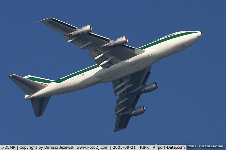 I-DEMR, 1981 Boeing 747-243F C/N 22545, Boeing 747-243F  C/N 22545, I-DEMR