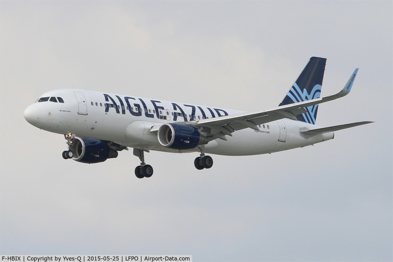 F-HBIX, 2014 Airbus A320-214 C/N 6012, Airbus A320-214, Short approach Rwy 26, Paris-Orly Airport (LFPO-ORY)