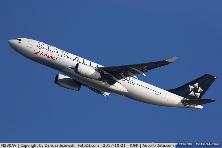 N280AV, 2013 Airbus A330-243 C/N 1400, Airbus A330-243 - Star Alliance (Avianca)   C/N 1400, N280AV