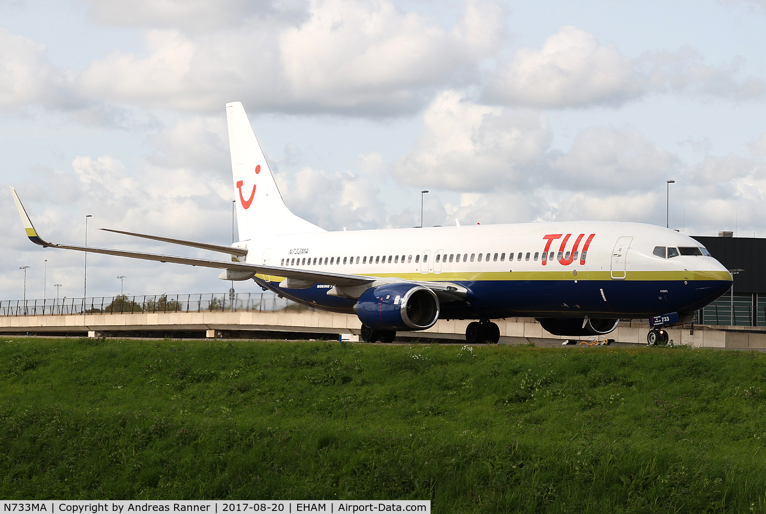 N733MA, 2001 Boeing 737-81Q C/N 30619, TUI Airlines Netherlands Boeing 737