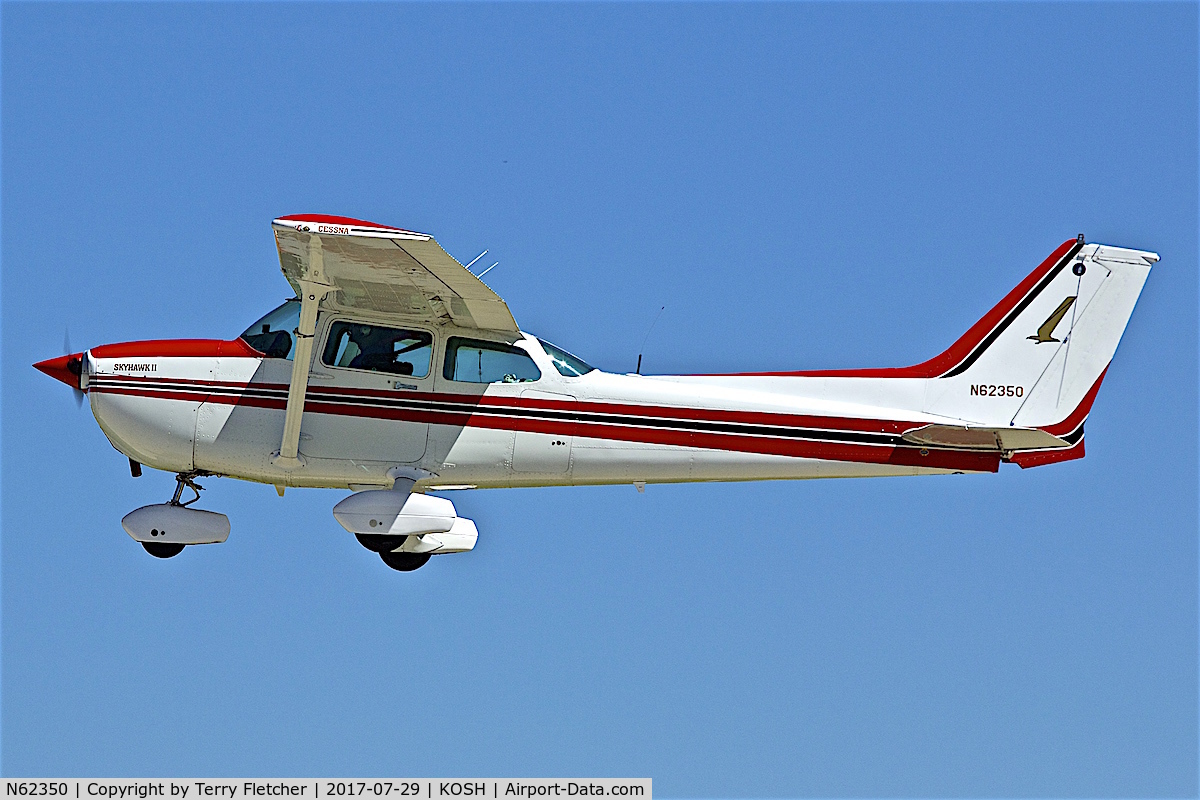 N62350, 1981 Cessna 172P C/N 17275255, at 2017 EAA AirVenture at Oshkosh