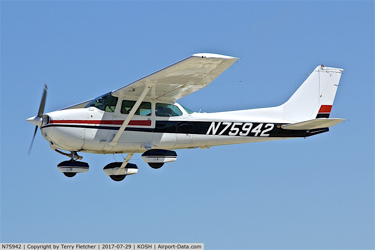 N75942, 1976 Cessna 172N C/N 17268058, at 2017 EAA AirVenture at Oshkosh