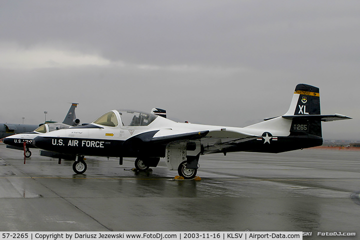 57-2265, 1957 Cessna T-37B Tweety Bird C/N 40198, T-37B Tweet 57-2265 XL from 99th FTS 'Panthers' 12th FTW Randolph, TX