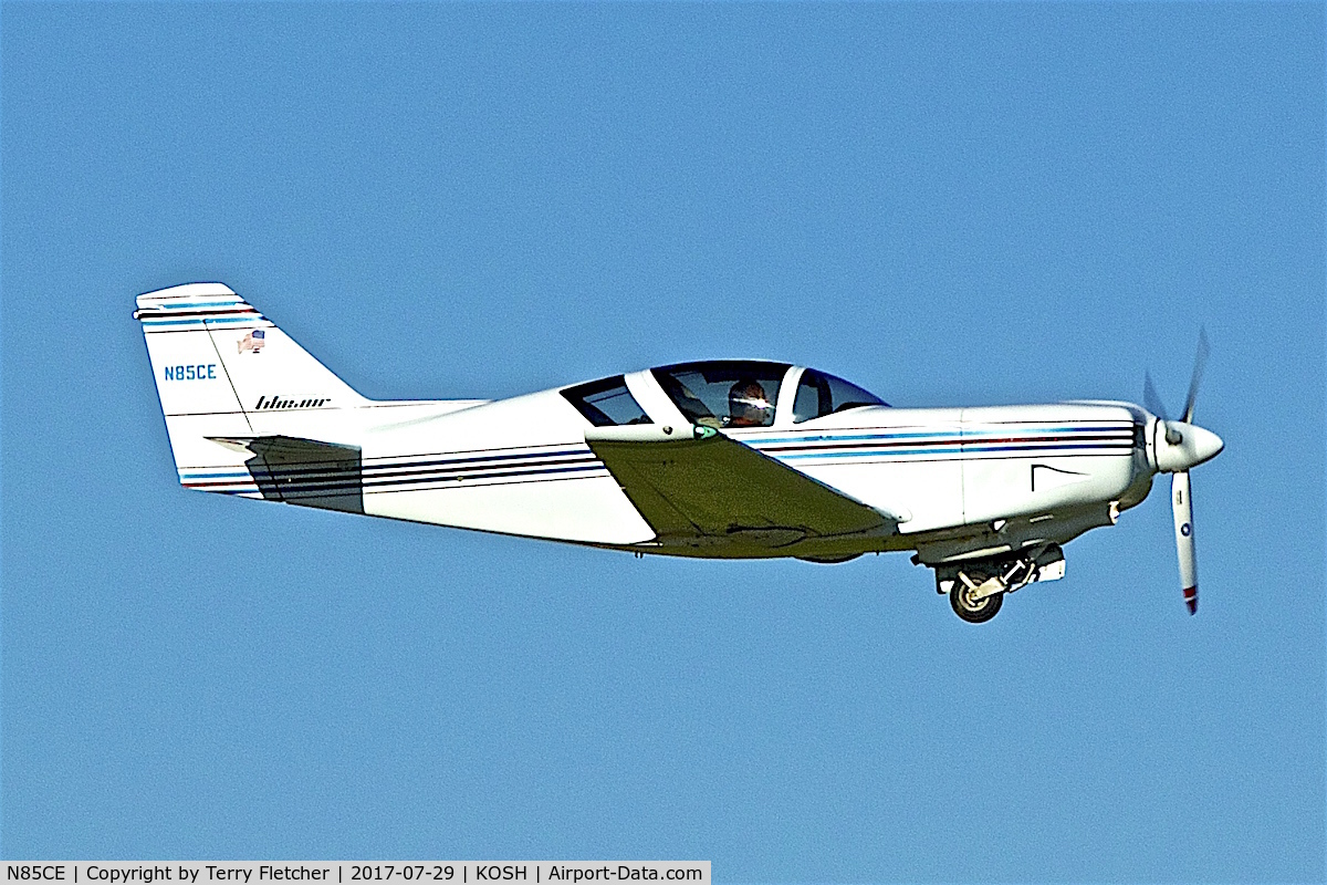 N85CE, Stoddard-Hamilton Glasair RG C/N 425, at 2017 EAA AirVenture at Oshkosh