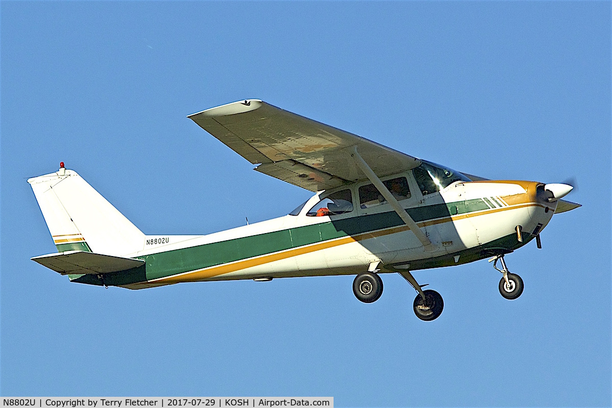 N8802U, 1965 Cessna 172F C/N 17252708, at 2017 EAA AirVenture at Oshkosh