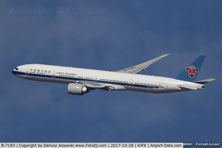 B-7183, 2016 Boeing 777-31B/ER C/N 43226, Boeing 777-31B/ER - China Southern Airlines  C/N 43226, B-7183