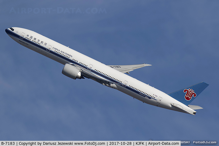 B-7183, 2016 Boeing 777-31B/ER C/N 43226, Boeing 777-31B/ER - China Southern Airlines  C/N 43226, B-7183