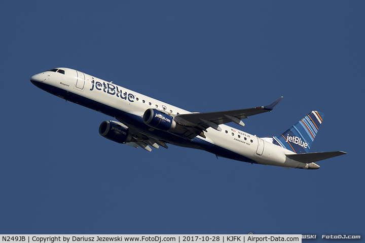 N249JB, 2006 Embraer 190AR (ERJ-190-100IGW) C/N 19000045, Embraer 190AR (ERJ-190-100IGW) 