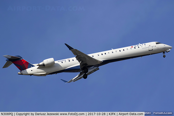 N308PQ, 2014 Bombardier CRJ-900LR (CL-600-2D24) C/N 15308, Bombardier CRJ-900LR (CL-600-2D24) - Delta Connection (Endeavor Air)   C/N 15308, N308PQ