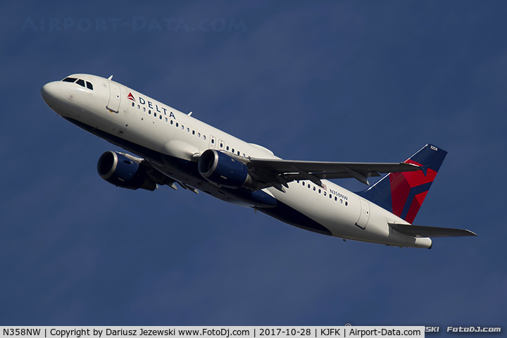 N358NW, 1998 Airbus A320-212 C/N 832, Airbus A320-212 - Delta Air Lines  C/N 832, N358NW