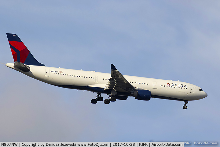 N807NW, 2004 Airbus A330-323 C/N 0588, Airbus A330-323 - Delta Air Lines  C/N 588, N807NW