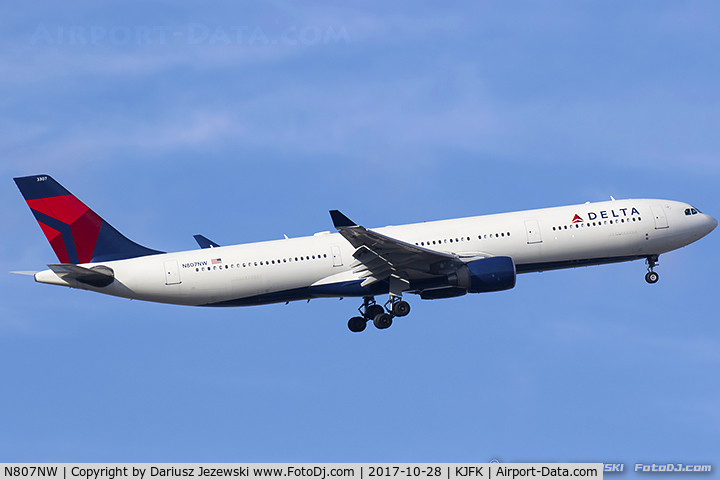 N807NW, 2004 Airbus A330-323 C/N 0588, Airbus A330-323 - Delta Air Lines  C/N 588, N807NW