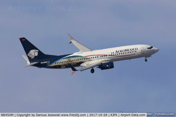 N845AM, 2014 Boeing 737-852 C/N 36706, Boeing 737-852 - AeroMexico  C/N 36706, N845AM