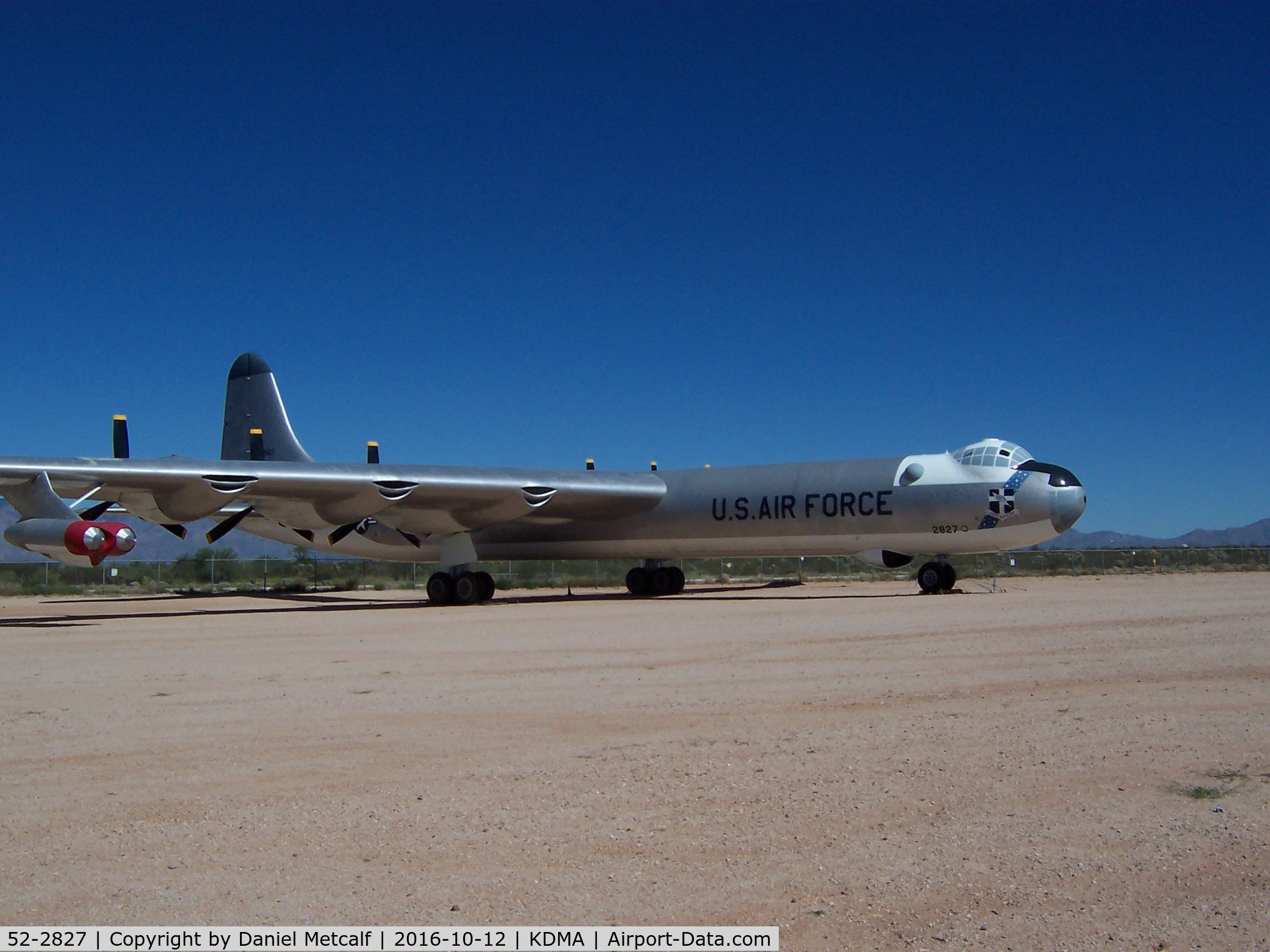 52-2827, 1952 Convair B-36J-10-CF Peacemaker C/N 383, Pima Air & Space Museum