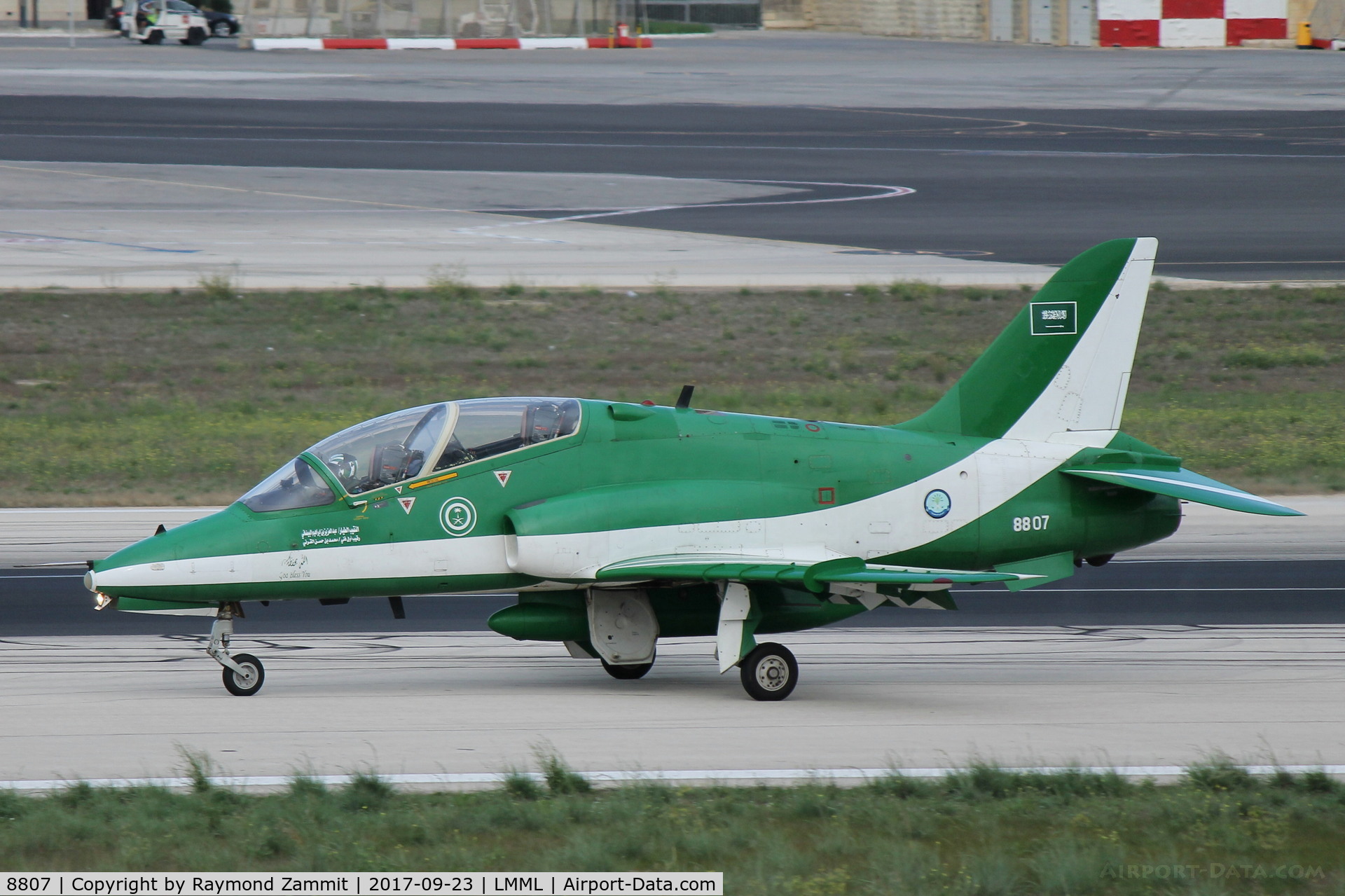 8807, British Aerospace Hawk 65A C/N SA026/330, Bae Hawk65A 8807 Royal Saudi Air Force