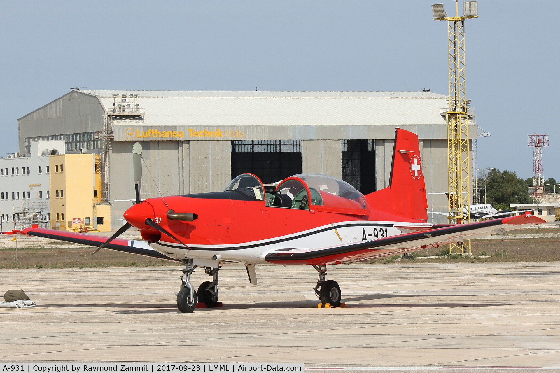 A-931, 1983 Pilatus PC-7 Turbo Trainer C/N 339, Pilatus PC-7 A-931 Swiss Air Force