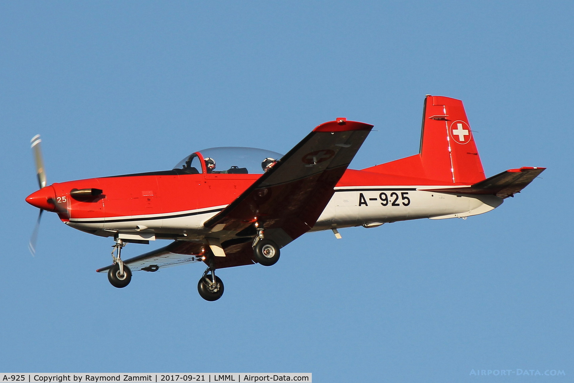 A-925, 1983 Pilatus PC-7 Turbo Trainer C/N 333, Pilatus PC-7 A-925 Swiss Air Force