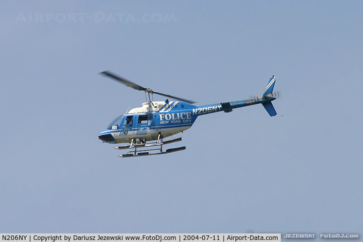 N206NY, 1989 Bell 206B JetRanger III C/N 4069, Bell 206B JetRanger  C/N 4069, N206NY