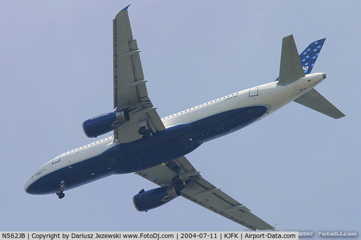 N562JB, 2003 Airbus A320-232 C/N 1948, Airbus A320-232 